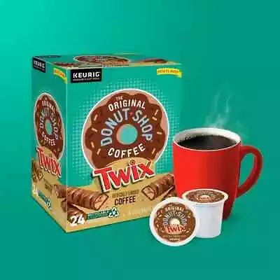 The Original Donut Shop Twix Flavored Coffee 24 K Cups Keurig • $14.49