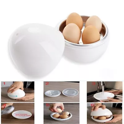 Egg Pod - Microwave Egg Boiler Cooker Egg Steamer Perfectly Eggs  • $14.24