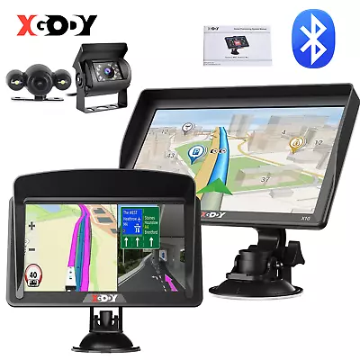 7 Inch 9  Car GPS Navigator 256MB+8GB GPS Navigation Touch Screen Reverse Camera • $47.99