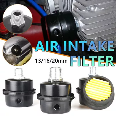 Air Compressor Spare Parts Metal Air Compressor Intake Filters Squelch Muffler • $12.99