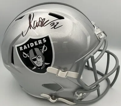 MARCUS ALLEN Signed Autographed Full Size Replica Raiders Helmet BECKETT WG35940 • $399.50