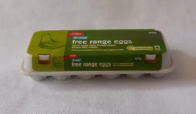 Coles Little Shop Mini Collectables - Free Range Eggs • £3.10