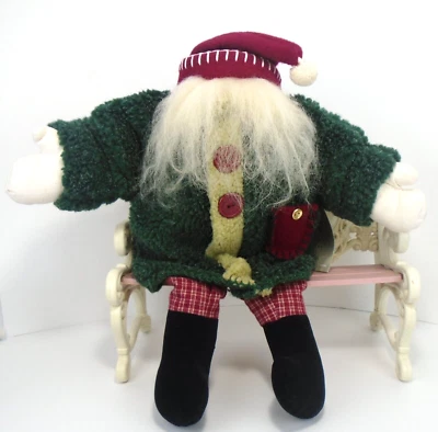 $35 • Buy Woof & Poof 1999 Christmas Musical Santa We Wish You A Merry Christmas 17  Plush