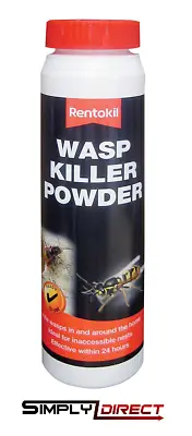 Rentokil Wasp Killer Powder Kills Wasps Inaccessible Area Nest Destroyer 150gm • £7.60