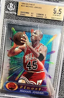 Michael Jordan 1994 Topps Finest #331 Bgs 9.5 Gem *pristine New Rare* • $7