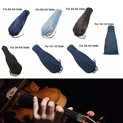 Premium Violin Fabric Bag Suitable For 44/34/12/14 Violins Of All Sizes • £12.30