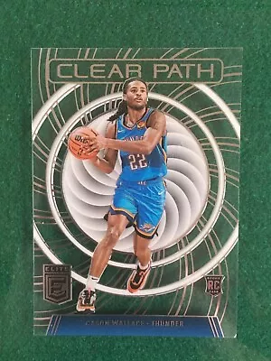 Cason Wallace 2023-24 Panini Donruss Elite Clear Path RC #8 • $1