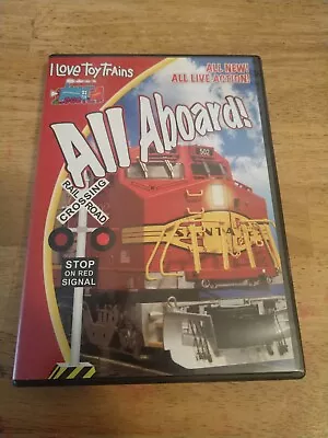 I Love Toy Trains - All Aboard • $8