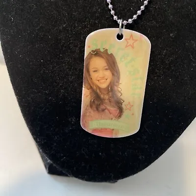 Disney's Descendants Dog Tag Necklace Hannah Montana ￼ • $9.99