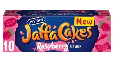 McVities Jaffa Cakes Raspberry 10 Cakes (PACK OF 5) • £17.45