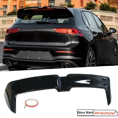 Fit For VW GTI Golf MK8 22-24 Oettinger Style Gloss Black Rear Roof Spoiler Wing • $112.60