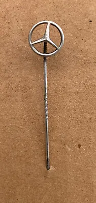 Original German Sterling Silver Mercedes Benz Stickpin Emblem Logo • $12.95