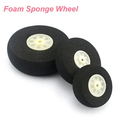 Plane Model Sponge Wheel Foam Wheels DIY RC Toy Replacement Parts 30/40/60mm • $8.19