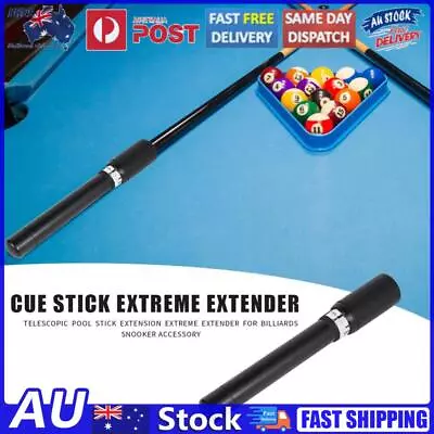 Cue Butt End Extension Extreme Extender Lengthener For 9 Balls Billiards Cue • $23.09