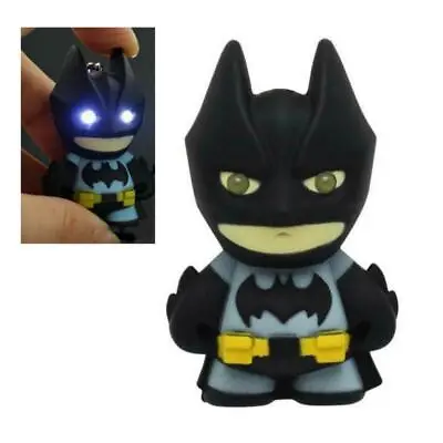 BATMAN KEYCHAIN W LED Light And Sound Comic Book Superhero Toy Key Ring Chain • $7.95