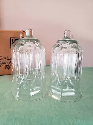 VTG Home Interiors & Gifts  Astoria Glass Votive Holders Set Of 4 W/Grippers New • $32.99