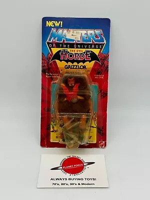 1985 Grizzlor MOC Vintage MOTU Figure NEW Sealed • $199.95