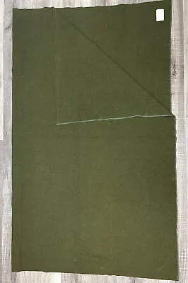 $49.99 • Buy Vintage US Army Military Blanket Wool Green 62 X 74”