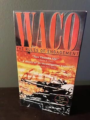 Waco The Rules Of Engagement Branch Davidian Documentary 1997 VHS • $7