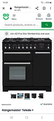 Rangemaster Classic 90 Dual Fuel • £342.92