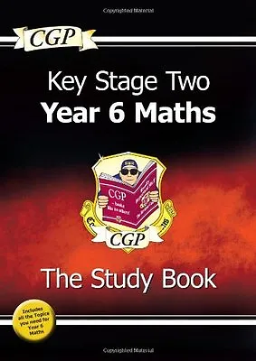 KS2 Maths Study Book - Year 6: The Study Book By CGP Books • £2.83