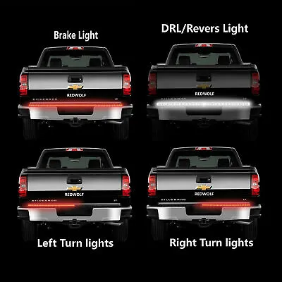 For Toyota Tacoma 2007-16 49  LED Tailgate Bar Truck Brake Backup Signal Light • $14.99