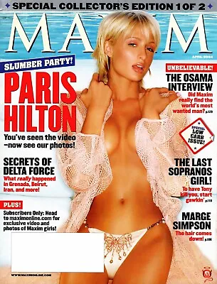 MAXIM / April 2004 / #76 / International Men's Magazine! • $5.99