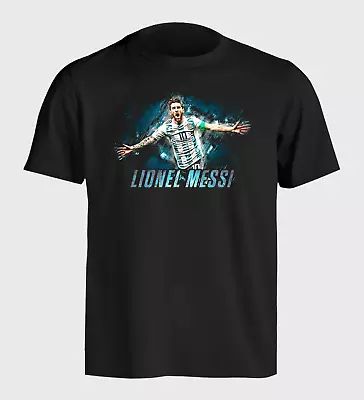 Lionel Messi T-Shirt - Argentina 2022 World Cup Champions - Sizes Small To 5XL • $21.47