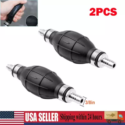 1 Set 3/8'' Hand Primer Bulb Outboard Car Marine Boat Gas Fuel Line Pump • $7.19