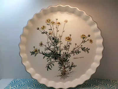 Villeroy & Boch Botanica Oven To Table Quiche 11 3/4  Anthemis Tinctoria • $39.95