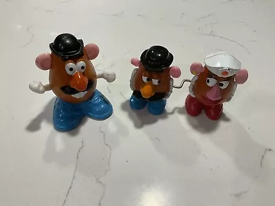 1998/99 McDonalds Mr And Mrs Potato Wind Up Toys - Happy Meal Figures • $8.99