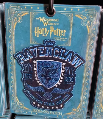 $25.99 • Buy Universal Studios Wizarding World Of Harry Potter Ravenclaw Patch Est. 1269 New