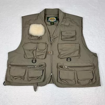 Cabelas Men’s Large Fishing Vest Outdoor Gear Tan • $19.99