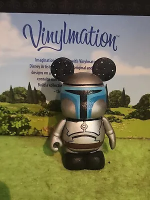 DISNEY Vinylmation 3  Park Set Star Wars Custom Mandolorian • $19.99