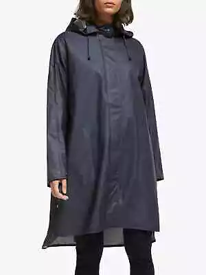 Women Ilse Jacobsen A Line Raincoat Jacket Size 44 UK 18 • £77.99