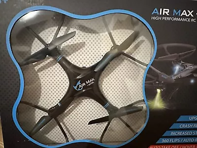 Air Max-Ultra High Performance RC Drone  Auto Take Off Land Hover Flip + Camera • £15