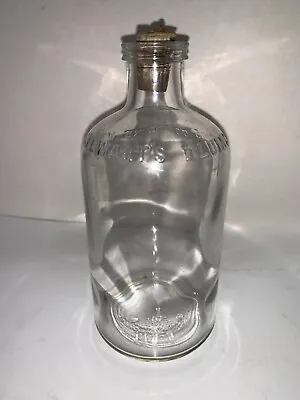 Vintage MRS STEWART'S BLUING Liquid Bottle With Cork  • $13.50