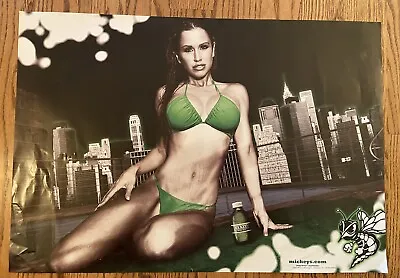 Mickey’s Malt Liquor Beer Poster Sign Sexy Bikini Babe • $9.97