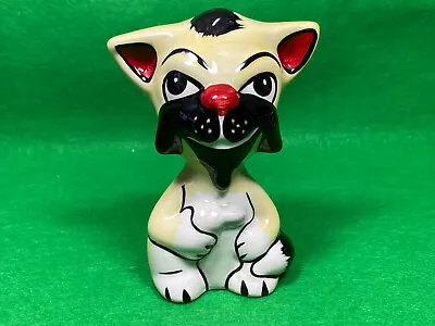 LORNA BAILEY CAT FIGURE - MAKE MY DAY Signed By Lorna Bailey • £35