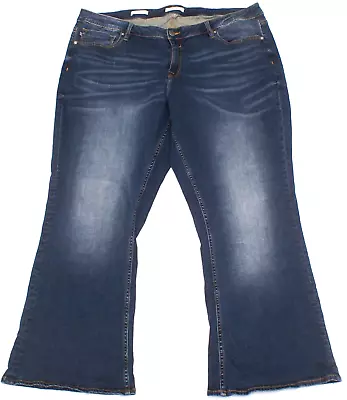 VIGOSS Jagger Bootcut Jeans Womens Plus 20 Blue Stretch Denim  (41X28) • $25.19