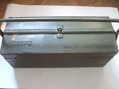 Vintage MATRA Cantilever Toolbox 55cmx20cmx20cm VW • $249.99