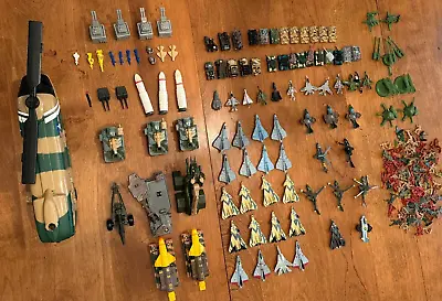 Assorted Military Lot Air Planes Tanks Vehicles Army Men Micro Machines & Others • $199.99