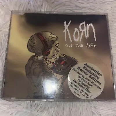 KORN Got The Life Australia Josh Abraham Clark Kent Mix Master Mike Ice Cube • $29.99