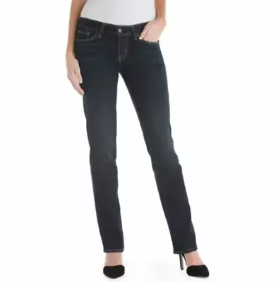 Signature By Levi Strauss & Co. J3111 Modern Mid-Rise Straight Jeans Size 8 • $56.88