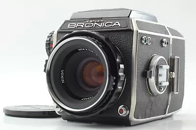 [MINT] Zenza Bronica EC 6x6 Film Camera + NIKKOR P 75mm F/2.8 Lens From JAPAN • $399.99