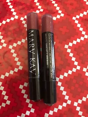 LOT OF 2 Mary Kay NouriShine Lip Gloss RED PASSION .01 Oz Each NEW (Y8) • $7.50