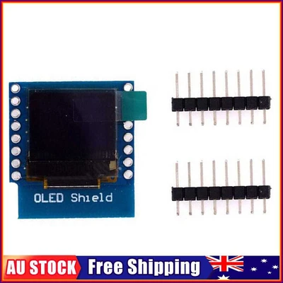 $10.29 • Buy HW-375 0.66 Inch OLED Display Module For WEMOS D1 MINI 64x48 IIC/I2C LCD Screen