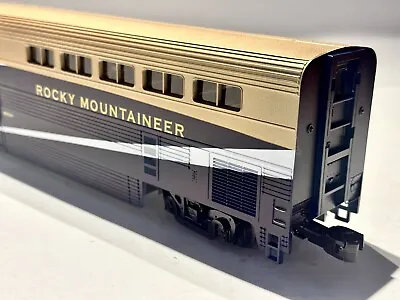 MTH O Scale 4-Car Superliner Passenger Set 1 Amtrak 3 Rocky Mountaineer Cars • $999.99