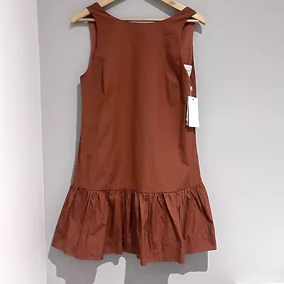 Viktoria & Woods Terracotta Temple Shift Dress Size 1 AU Size 8 - New With Tags • $99.95