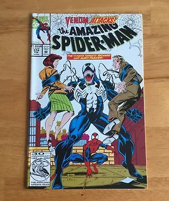 The Amazing Spider-Man #374 Marvel 1993 Venom Attacks • $17.99